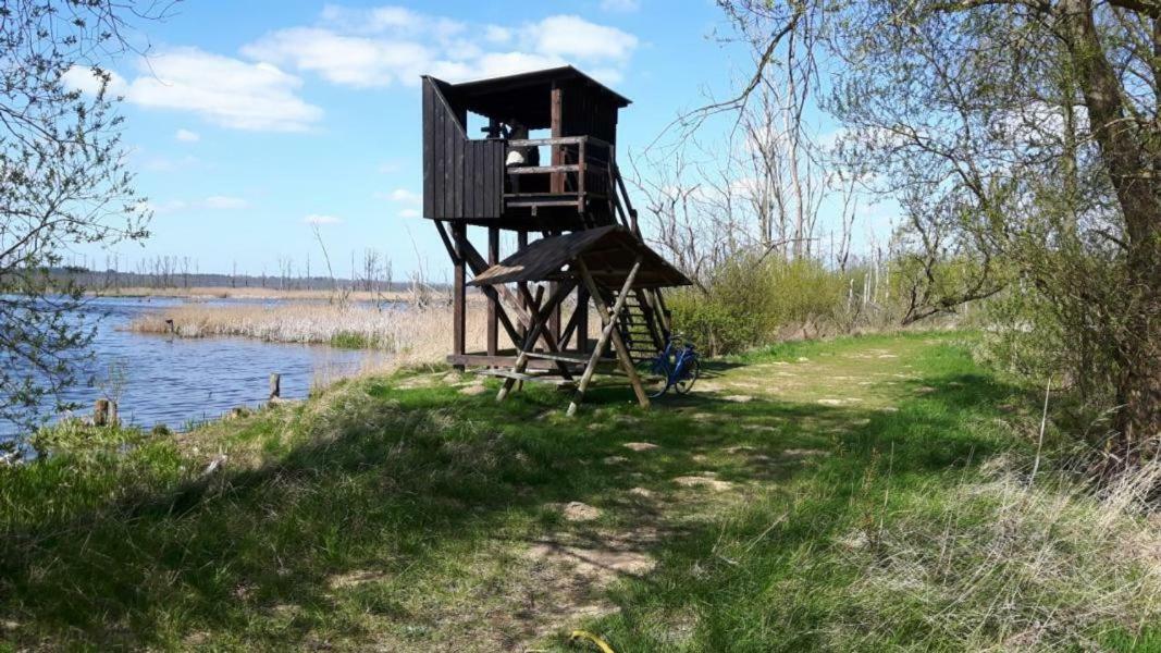 Ferienhaus Paul Am Klostersee, Urlaub Mit Hund Dargun Bagian luar foto