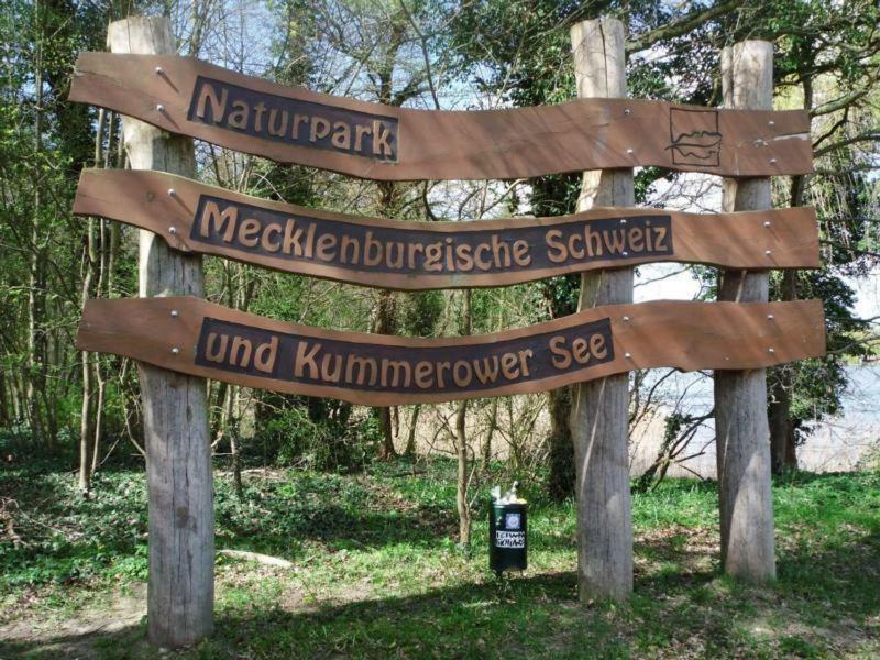 Ferienhaus Paul Am Klostersee, Urlaub Mit Hund Dargun Bagian luar foto