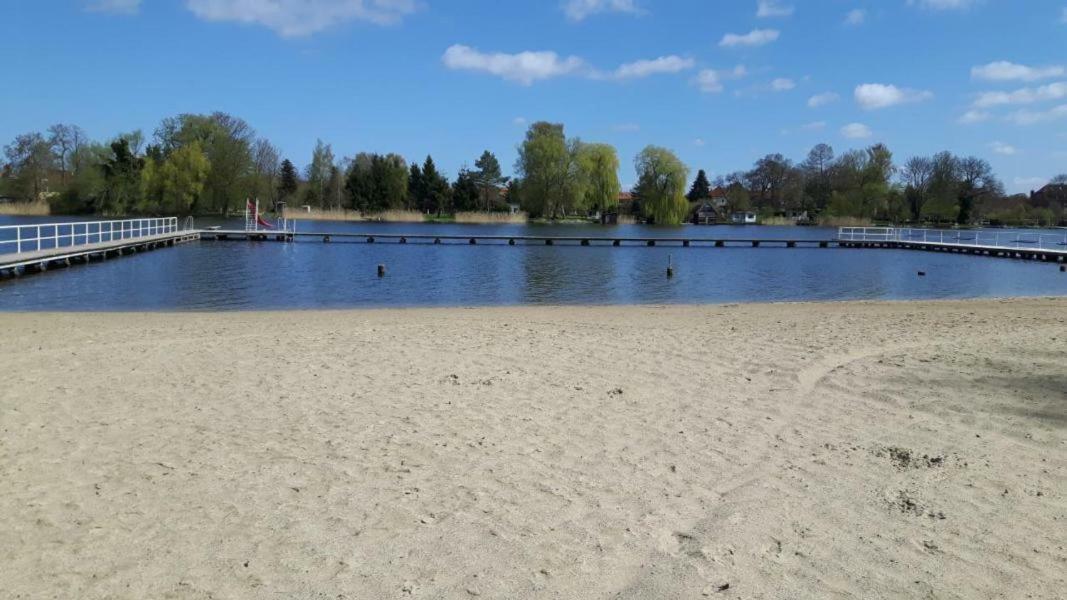 Ferienhaus Paul Am Klostersee, Urlaub Mit Hund Dargun Bagian luar foto